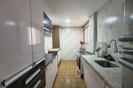 Cozinha de apartamento para alugar com 2 quartos, 70m² em Solemar, Praia Grande