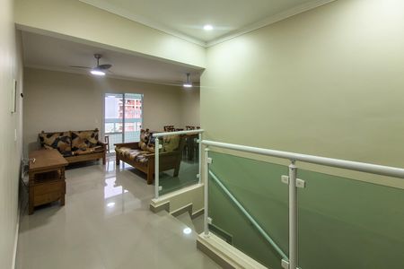 Sala de apartamento para alugar com 2 quartos, 148m² em Real, Praia Grande