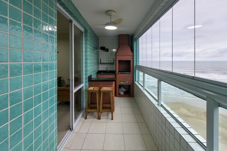 Sacada de apartamento para alugar com 2 quartos, 148m² em Real, Praia Grande