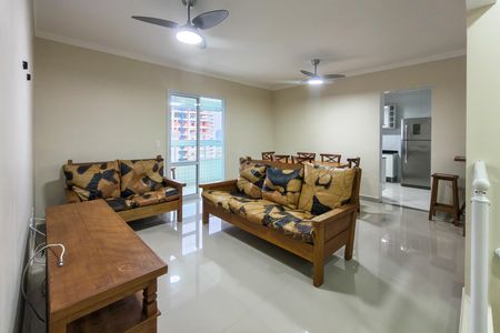 Sala de apartamento para alugar com 2 quartos, 148m² em Real, Praia Grande