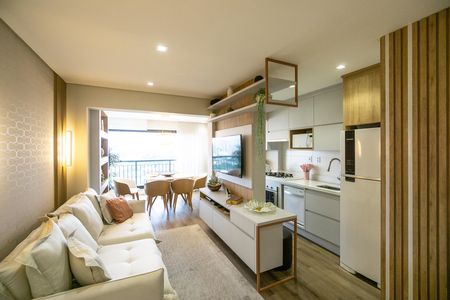 Sala de apartamento para alugar com 2 quartos, 67m² em Vila Zilda, São Paulo