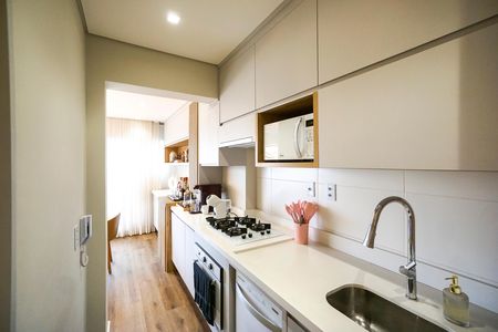 Cozinha de apartamento para alugar com 2 quartos, 67m² em Vila Zilda, São Paulo