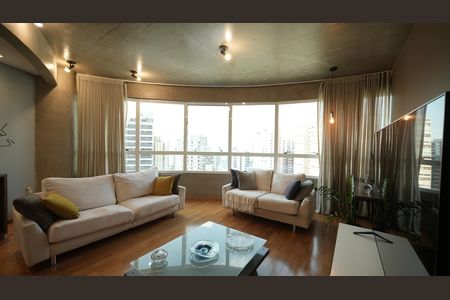 Sala de apartamento à venda com 3 quartos, 110m² em Jardim, Santo André