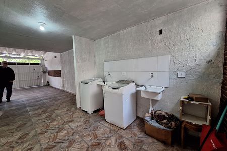 Área de Serviço de kitnet/studio para alugar com 1 quarto, 25m² em Casa Branca, Santo André