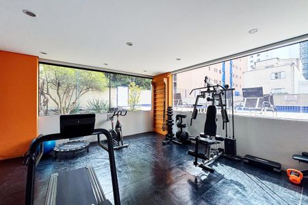 Apartamento para alugar com 45m², 1 quarto e 1 vaga Apartamento para alugar com 45m², 1 quarto e 1 vagaacademia