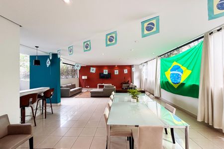 Apartamento para alugar com 45m², 1 quarto e 1 vaga Apartamento para alugar com 45m², 1 quarto e 1 vagaSalao de festa