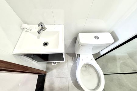 Banheiro de apartamento para alugar com 2 quartos, 35m² em Jardim Nordeste, São Paulo