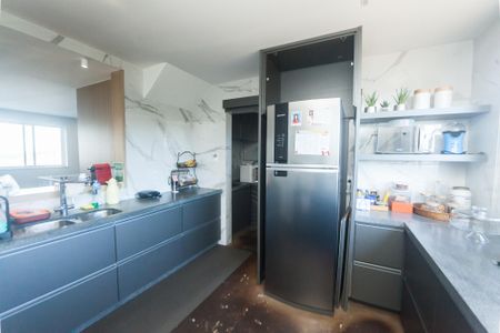Cozinha de apartamento à venda com 3 quartos, 218m² em Alphaville Nova Lima, Nova Lima