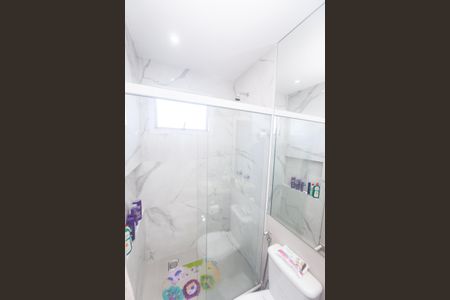 Banheiro Social de apartamento à venda com 3 quartos, 218m² em Alphaville Nova Lima, Nova Lima