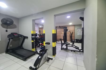 Apartamento à venda com 39m², 2 quartos e 1 vaga Apartamento à venda com 39m², 2 quartos e 1 vagaÁrea comum - Academia