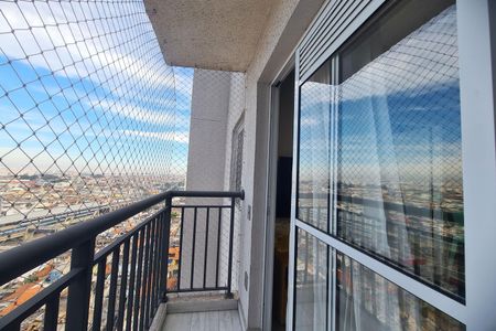 Varanda da Sala de apartamento à venda com 2 quartos, 39m² em Vila Tolstoi, São Paulo