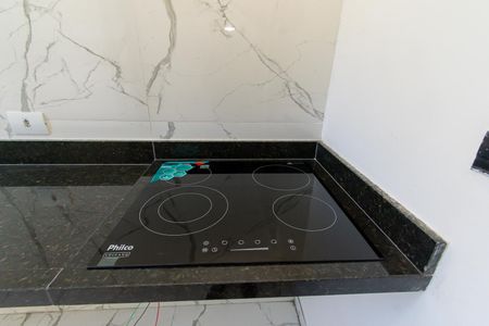 Cozinha  de apartamento para alugar com 1 quarto, 27m² em Vila Celeste, São Paulo