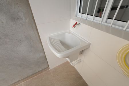 Área de Serviço de kitnet/studio para alugar com 1 quarto, 40m² em Residencial Parque dos Sinos, Jacareí