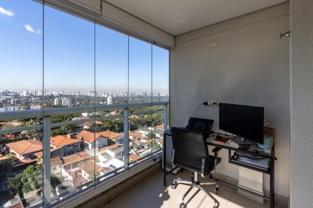Apartamento à venda com 124m², 2 quartos e 3 vagas Apartamento à venda com 124m², 2 quartos e 3 vagasVaranda da Sala de jantar