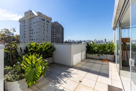 Varanda da Sala de apartamento à venda com 2 quartos, 124m² em Alto de Pinheiros, São Paulo