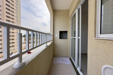 Sacada com churrasqueira de apartamento à venda com 2 quartos, 47m² em Bairro Alto, Curitiba