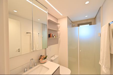 Apartamento à venda com 165m², 4 quartos e 2 vagasBanheiro da Suíte 3