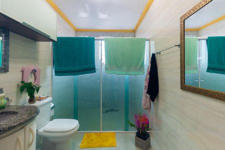 Banheiro da Suíte de casa à venda com 3 quartos, 199m² em Jardim Tiete, São Paulo