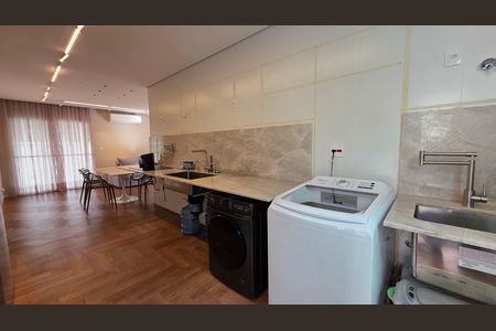 Cozinha  de casa de condomínio à venda com 3 quartos, 135m² em Vale dos Sonhos, Lagoa Santa