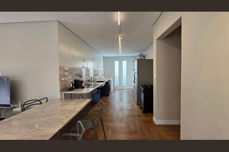 Sala e cozinha  de casa de condomínio à venda com 3 quartos, 135m² em Vale dos Sonhos, Lagoa Santa