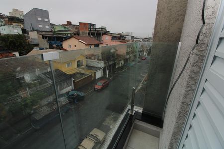Apartamento à venda com 41m², 2 quartos e sem vagaVaranda quarto 2