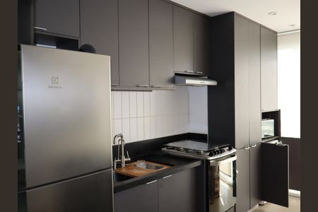 Cozinha de apartamento à venda com 1 quarto, 44m² em Vila Prudente, São Paulo