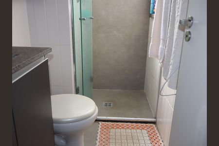 Banheiro de apartamento à venda com 1 quarto, 44m² em Vila Prudente, São Paulo