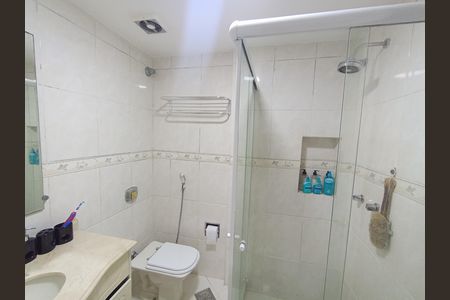 Banheiro social  de apartamento à venda com 4 quartos, 180m² em Barra da Tijuca, Rio de Janeiro