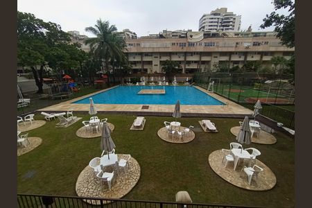 Área comum piscina  de apartamento à venda com 4 quartos, 180m² em Barra da Tijuca, Rio de Janeiro