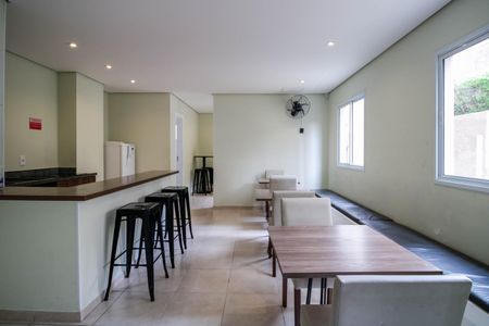 Área externa de apartamento para alugar com 2 quartos, 40m² em Paraíso do Morumbi, São Paulo