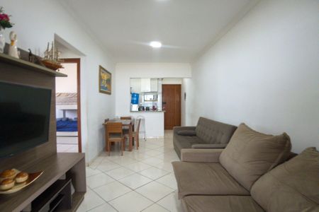 Sala de apartamento para alugar com 2 quartos, 74m² em Guilhermina, Praia Grande