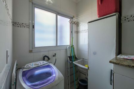 Área de Serviço de apartamento para alugar com 2 quartos, 74m² em Maracanã, Praia Grande