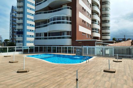 Área comum - Piscina de apartamento para alugar com 2 quartos, 74m² em Maracanã, Praia Grande
