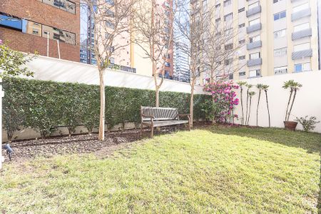 Área comum - Jardim de apartamento para alugar com 2 quartos, 64m² em Indianópolis, São Paulo