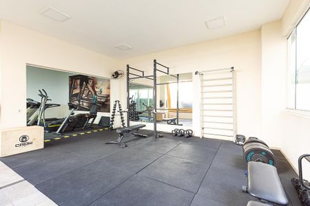 Área comum - Academia de apartamento para alugar com 2 quartos, 64m² em Indianópolis, São Paulo