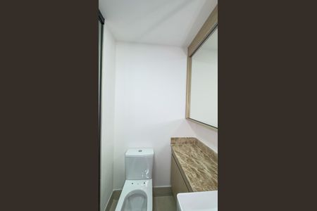 Banheiro da Suíte de apartamento para alugar com 1 quarto, 25m² em Perdizes, São Paulo