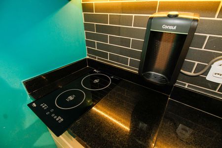 Studio à venda com 24m², 1 quarto e sem vagaCooktop e Purificador de Água