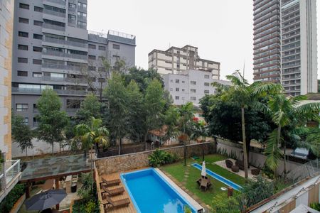 Vista da Varanda de kitnet/studio à venda com 1 quarto, 24m² em Vila Madalena, São Paulo