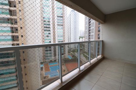 Varanda  de apartamento para alugar com 1 quarto, 44m² em Jardim Botânico, Ribeirão Preto