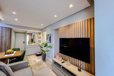 Sala de apartamento para alugar com 1 quarto, 50m² em Vila Gomes Cardim, São Paulo