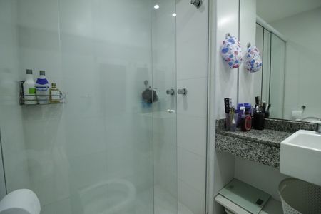 Banheiro da Suíte 1 de apartamento à venda com 3 quartos, 112m² em Jacarepaguá, Rio de Janeiro