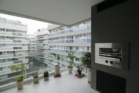 Varanda de apartamento à venda com 3 quartos, 112m² em Jacarepaguá, Rio de Janeiro