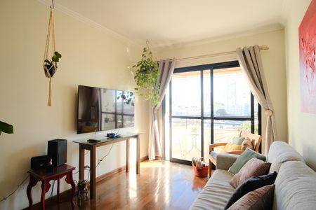 Sala de apartamento para alugar com 3 quartos, 80m² em Chácara Santo Antônio (zona Leste), São Paulo