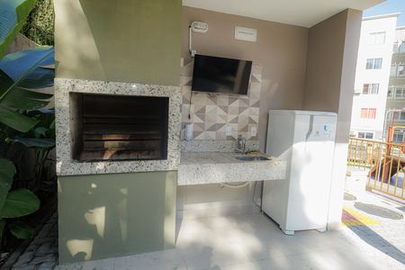 Área comum - Churrasqueira de apartamento para alugar com 2 quartos, 48m² em Campo Grande, Rio de Janeiro