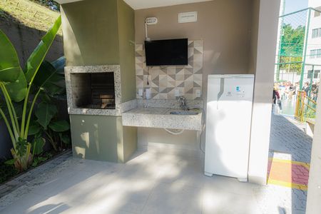Área comum - Churrasqueira de apartamento para alugar com 2 quartos, 48m² em Campo Grande, Rio de Janeiro