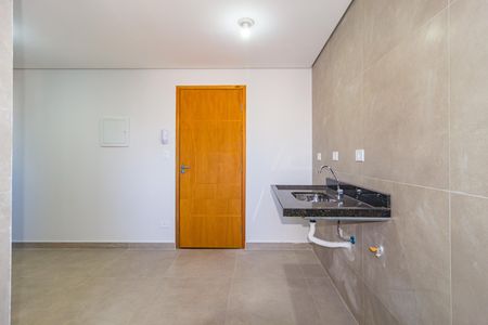 Cozinha de apartamento à venda com 2 quartos, 35m² em Vila Invernada, São Paulo