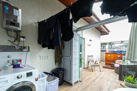 Área de Serviço de apartamento à venda com 3 quartos, 180m² em Jardim Nova Petropolis, São Bernardo do Campo