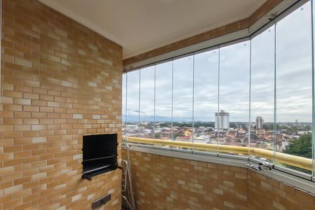 Sacada de apartamento para alugar com 1 quarto, 47m² em Vila Tupi, Praia Grande