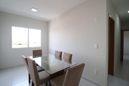 Sala de apartamento para alugar com 2 quartos, 52m² em Residencial Integração, Uberlândia
