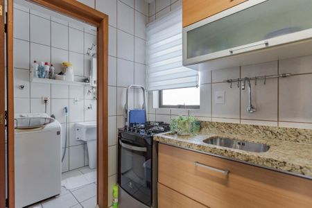 Apartamento para alugar com 42m², 1 quarto e 2 vagasCozinha e Área de Serviço